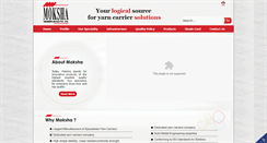 Desktop Screenshot of mokshabobbins.com